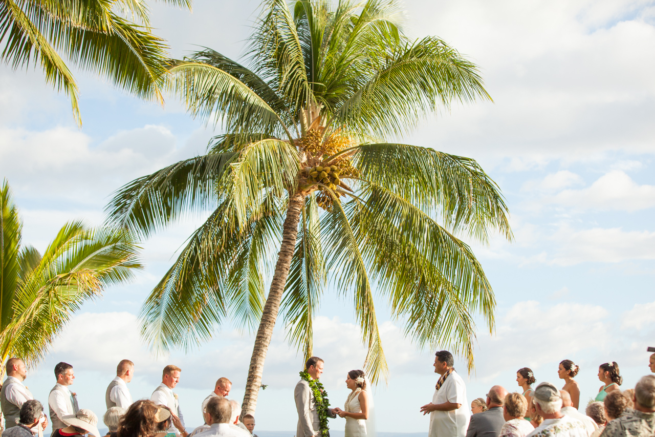 picture of wedding ceremony in hawaii